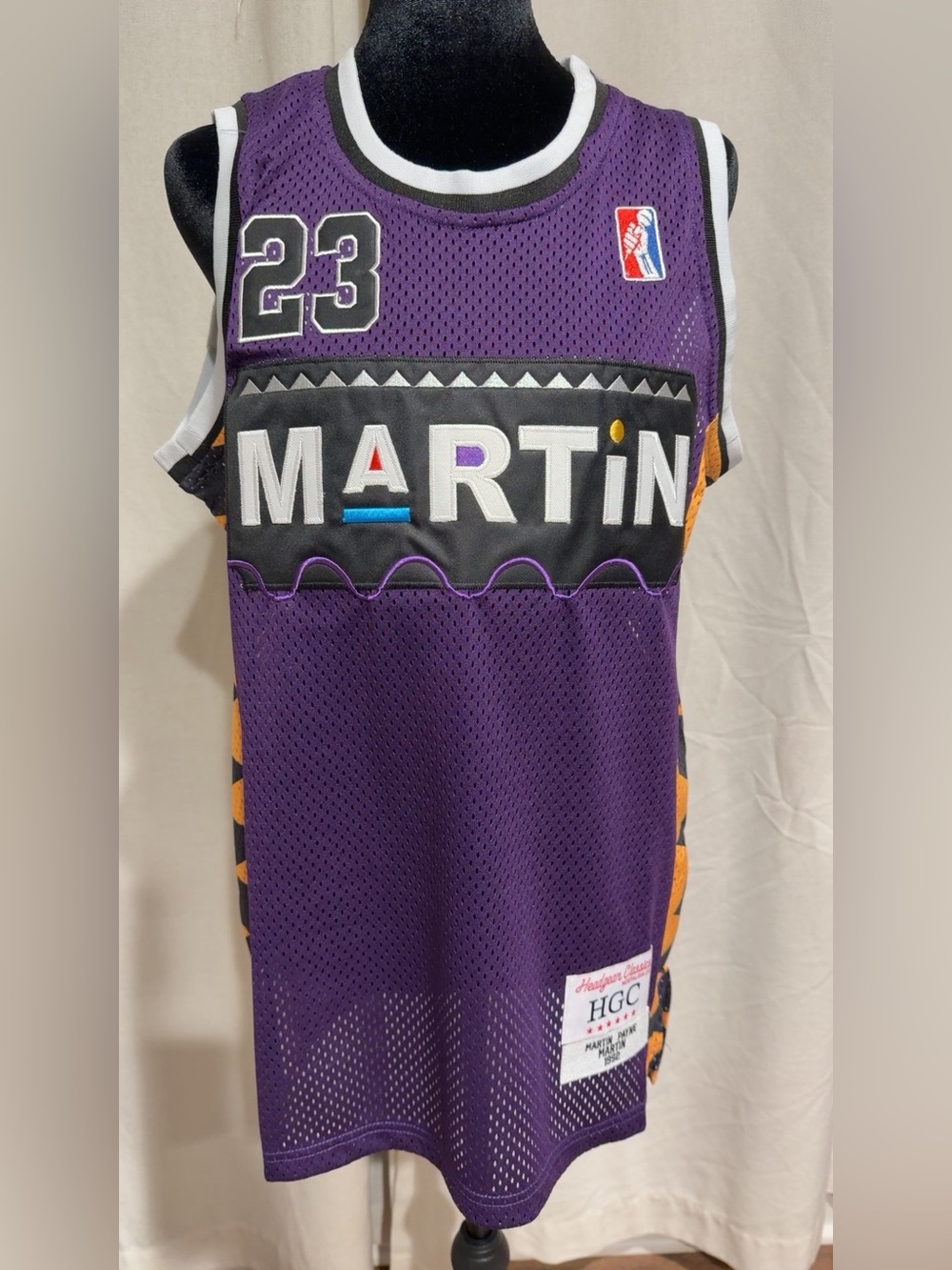 Purple men’s  Basketball Jersey - Sleeveless Sport Dress